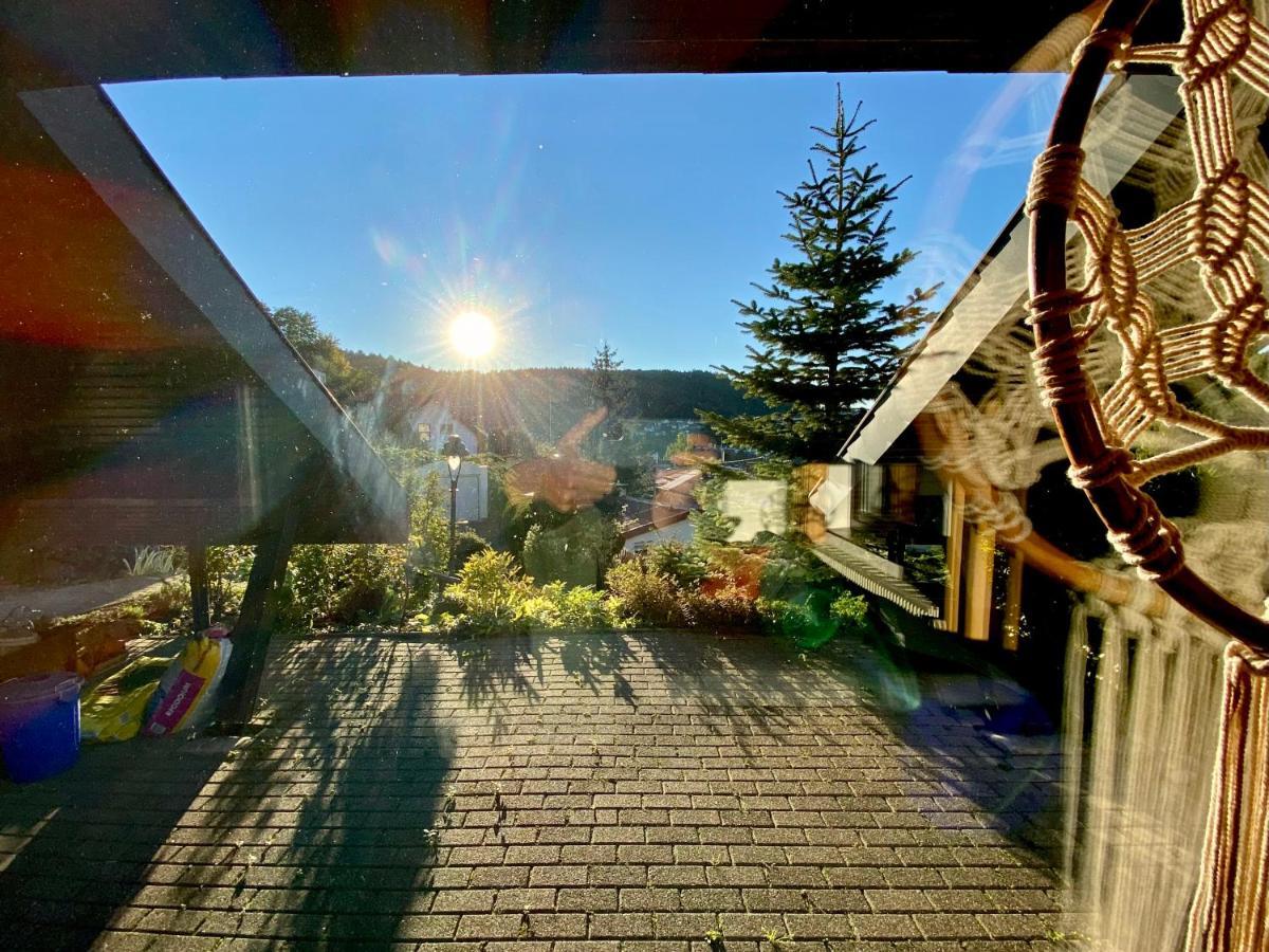 Ferienwohnung Waldblick Wilhelmsdorf Eksteriør bilde